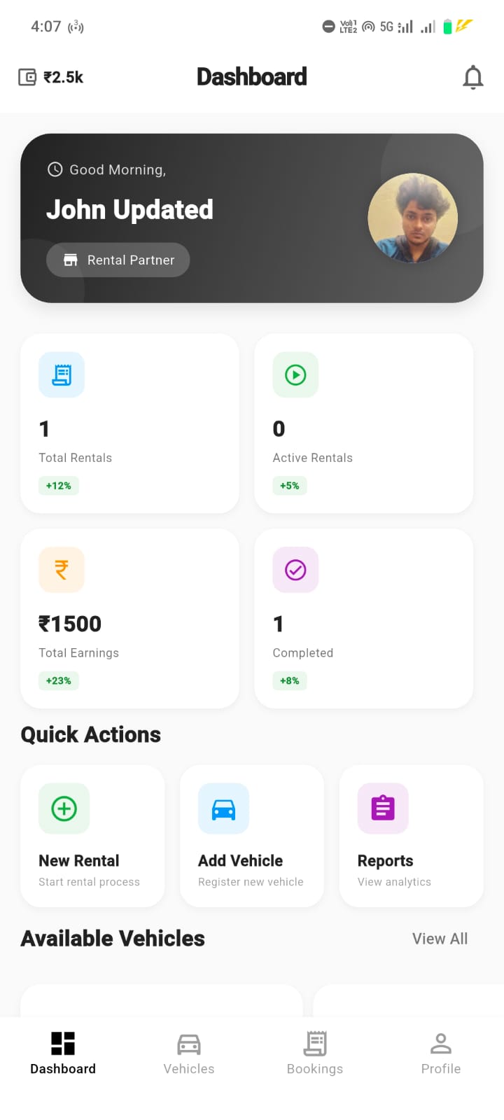 EKiraya Dashboard